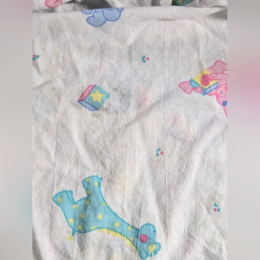 Bundle Of 3 Vintage Gerber Jungle And‎ Baby Animals Crib Sheets